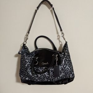 Coach Leopard Shoulder Bag